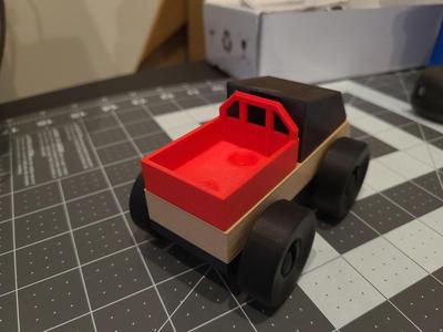 Ikea LILLABO minimal pickup truck rear