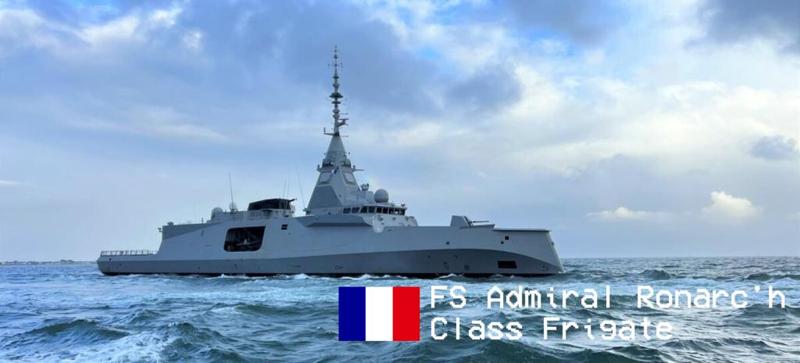 Fs Admiral Ronarc'h Class Frigate (FDI)