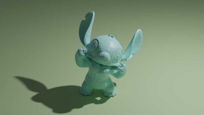 Low Poly Stitch