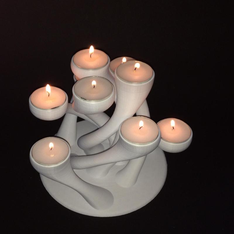 Nona Helical Vent Chandelier