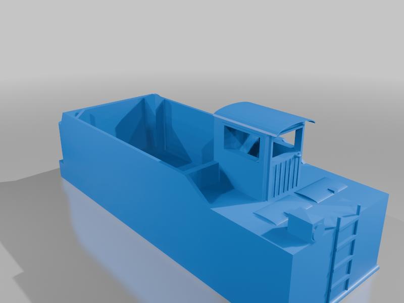 G SCALE LOCOMOTIVE TENDER BODY