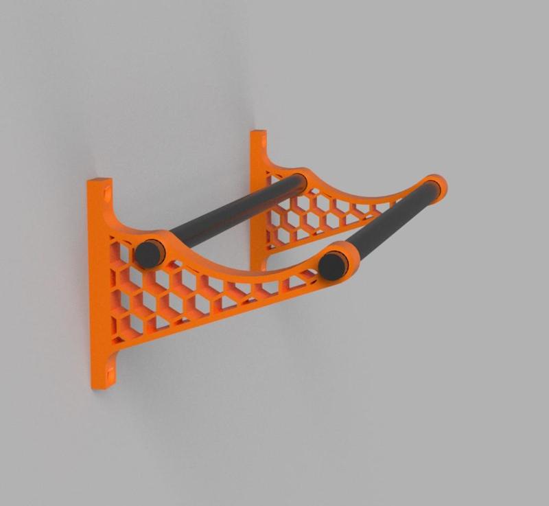 Wall mount spool holder 3/4 in