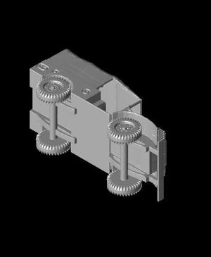 1/110  Scale Dodge WC-51 with Cover.stl