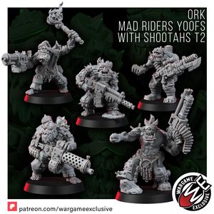 ORK MAD RIDERS YOOFS WITH SHOOTAHS T2