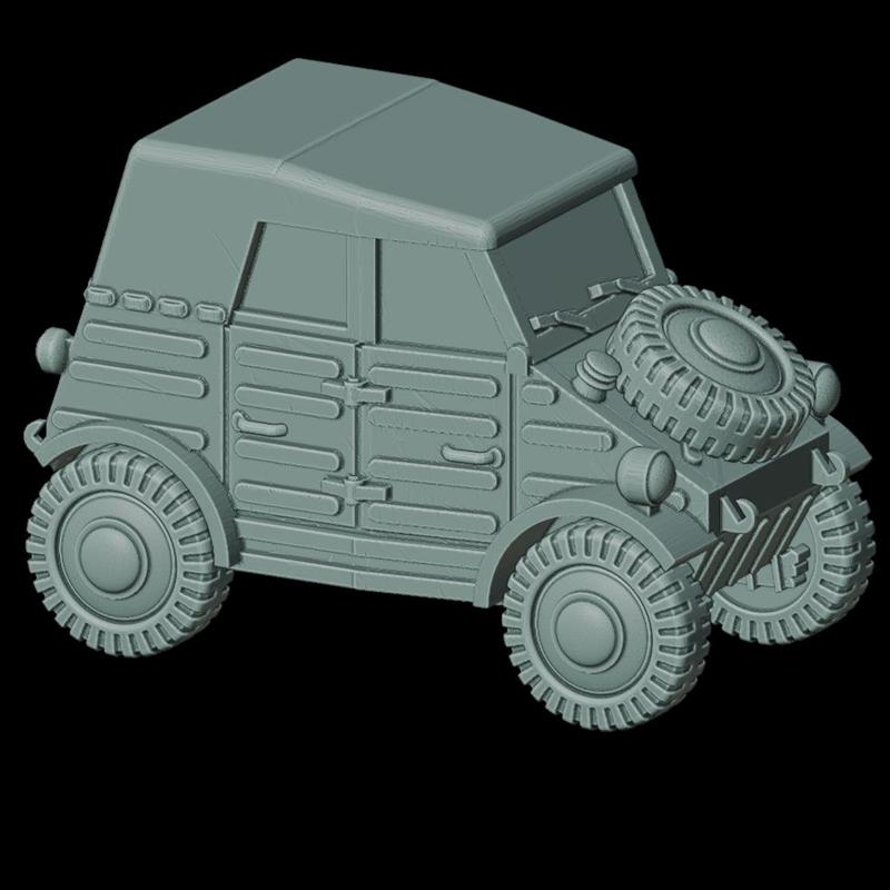 ToonKrieg Covered Kubelwagon