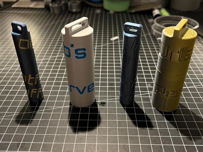 Keychain Money Stash