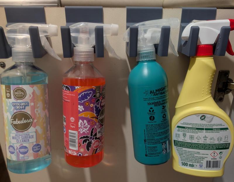 Spray Bottle Cupboard Hanger