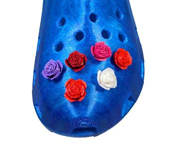 Rose Flower Croc Shoe Charm (Jibbitz)