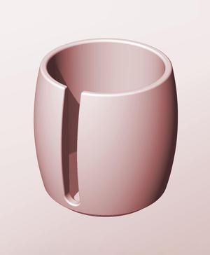 CR68-80-S Stacking slotted module bin for modern home decor