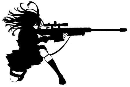 2D Sniper Girl