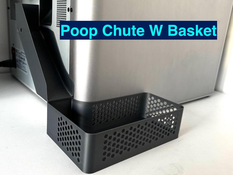 Poop Chute - X1 P1 Series - W. Basket / zilo2