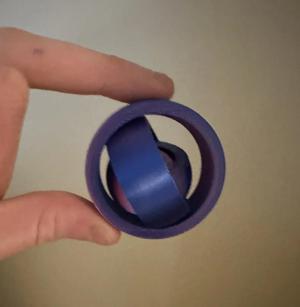 Gyro fidget rings   