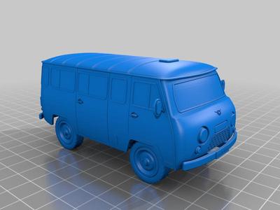 Russian legendary off-road car UAZ-452