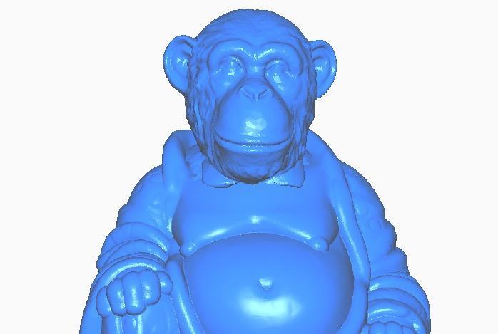 Monkey (Chimpanzee) Buddha (Animal Collection)
