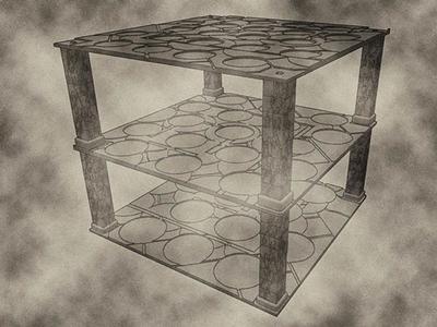 Stackable Miniature Trays sizes include 25mm, 32mm, and 40mm for Dungeons & Dragons or Warhammer 40k