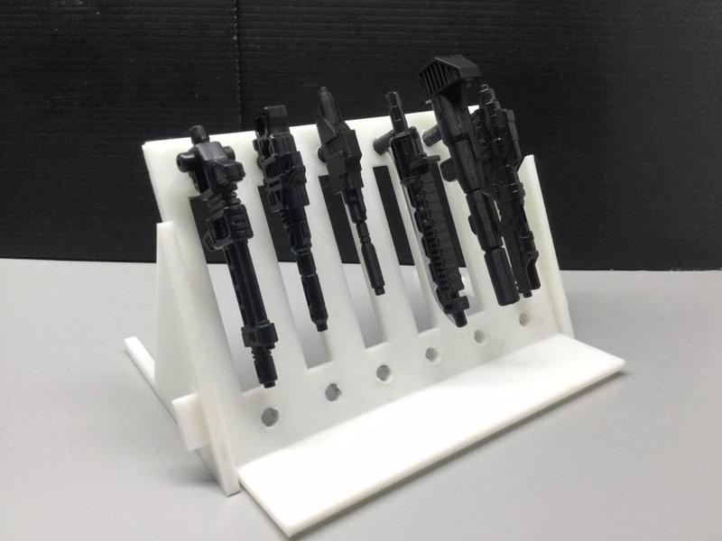 Transformer 5mm weapons rack