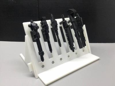 Transformer 5mm weapons rack