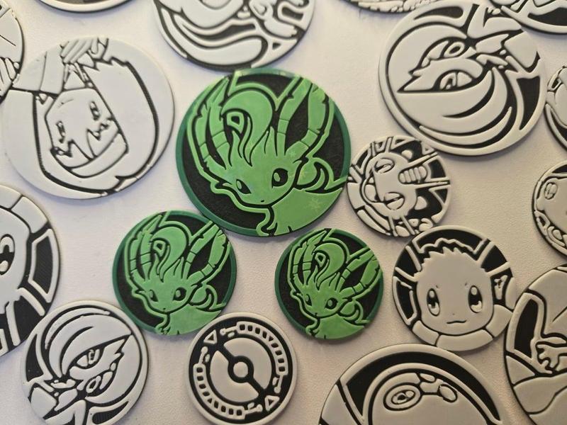 Leafeon ALT Coin (Pokemon TCG Pocket)