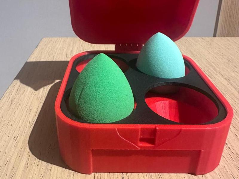 makeup sponge holder