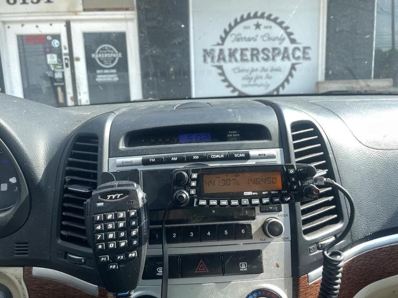 SlotLock: TYT TH-9800D Remote Head Mount with Integrated Mic Clip