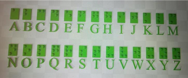 Brail Alphabet