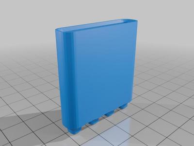 DecFinity 4x1 (40mm x 10mm) undivided bin