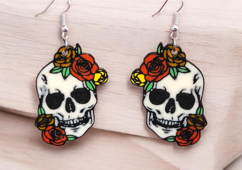 Sugar Skull Earrings