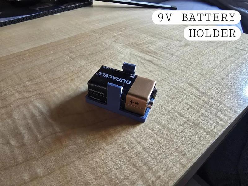 9V battery holder/clip   