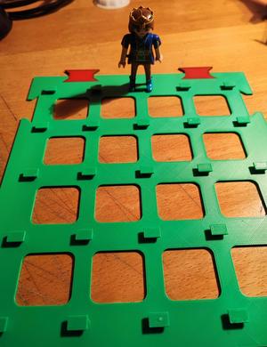 Playmobil support for 25 adults