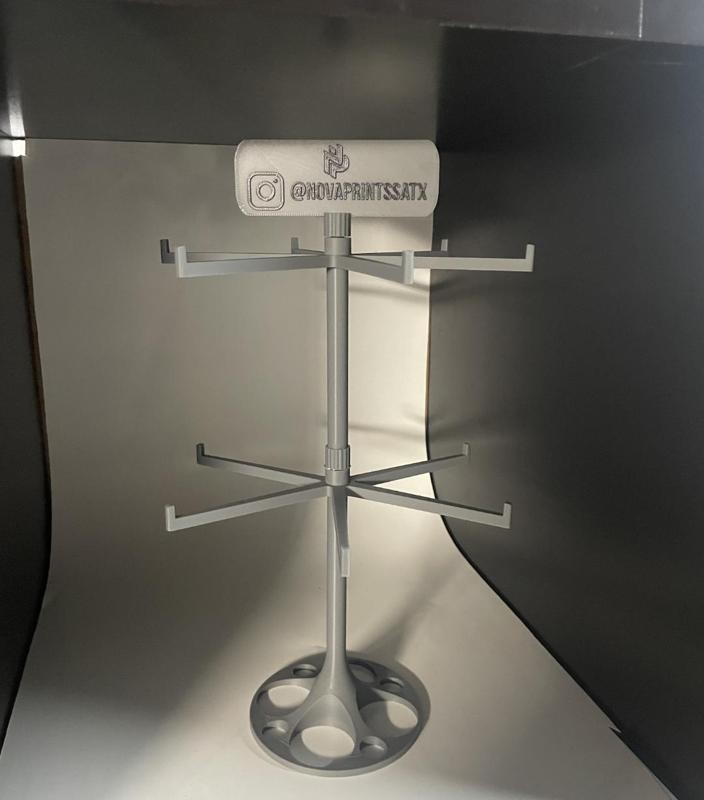 keychain and jewelry display