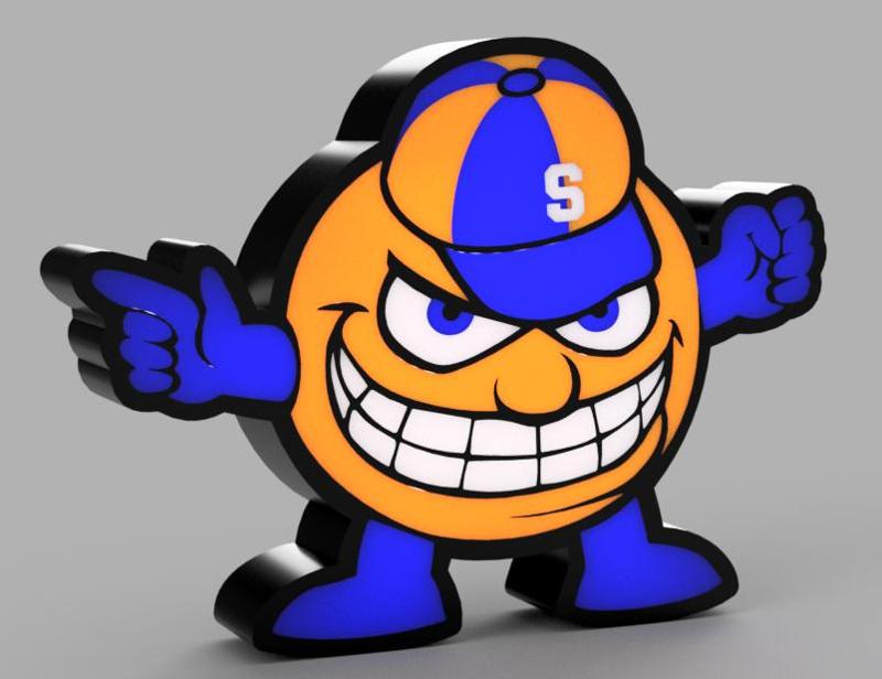 Syracuse University Otto the Orange new LED lamp