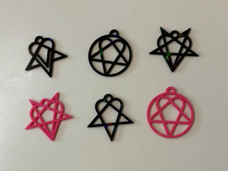 HIM Heartagram Charms Collection