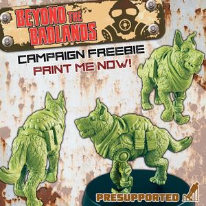 FREEBIE - Wasteland Doggo - BEYOND THE BADLANDS