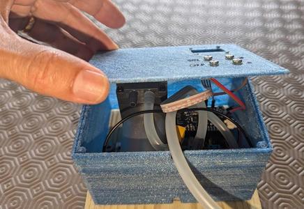 DC motor vacuum pump (for vacuum bagging)