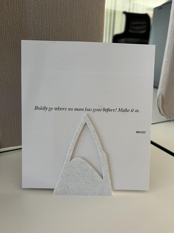 Delta Card Holder - Star Trek