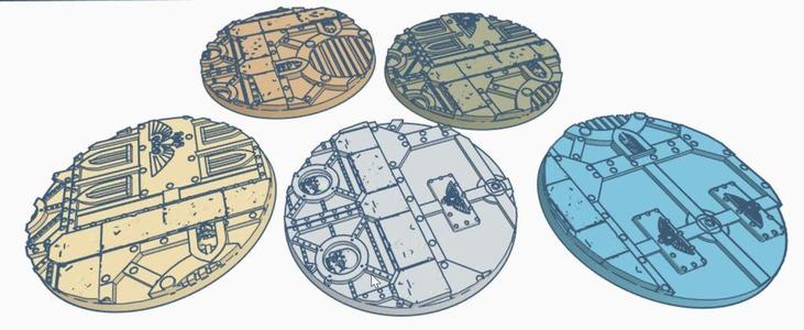 Empire Section 100mm bases