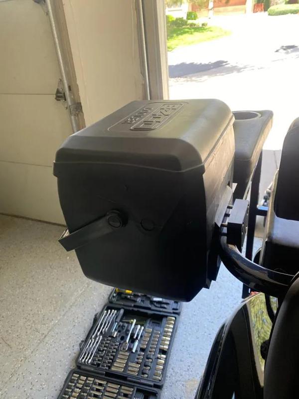 Golf Cart Cooler Mount   
