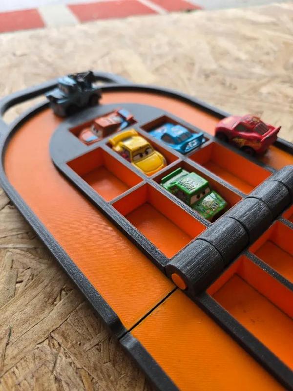 Mini Cars Race Track Travel Case   