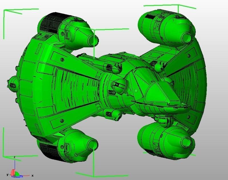 The Last Starfighter (Hi Poly) Gunstar