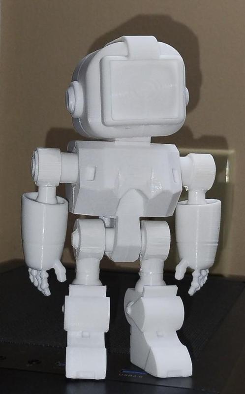 Robot from Robot + Girl Comic Book