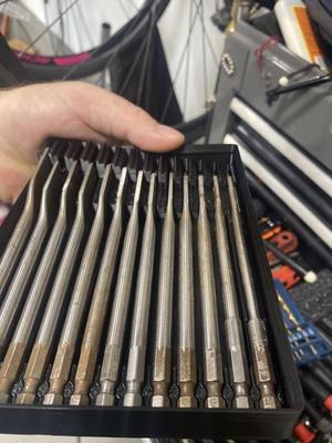 Spade Bit Holder Gridfinity