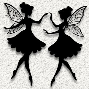 forest fairies ballerina dance  wall art home decor