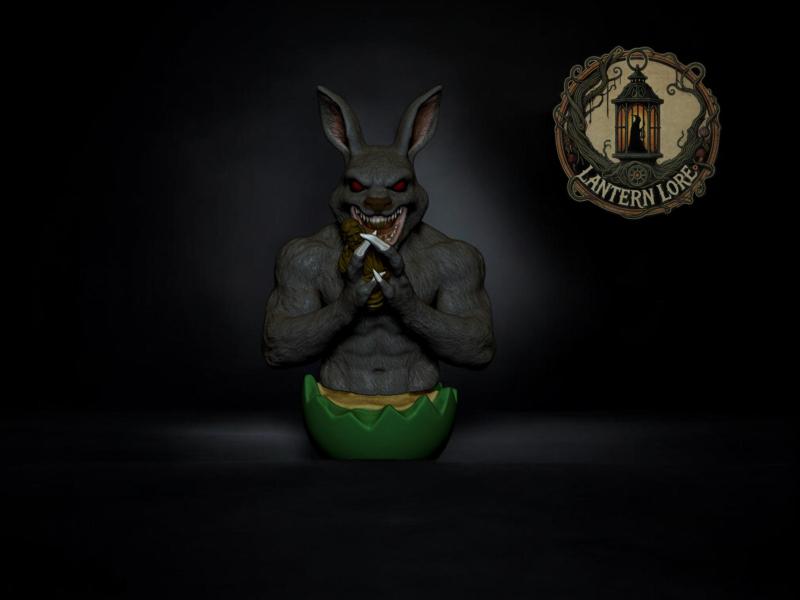 Easter Bunny Bust (Pre Supported)