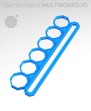 6 Big Holes, Small Sliding Bar