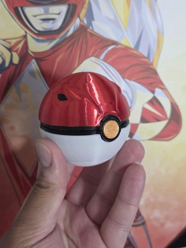Red Tyranno Ball [Ranger Themed Pokeball]
