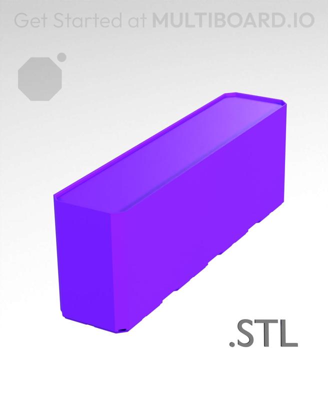 1x4x1·5 - Multibin Insert - STL Remixing File