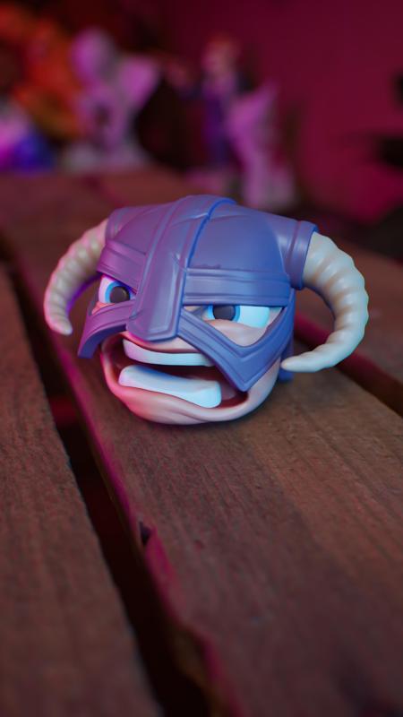 Li'l Skyrim Dragonborn - #MASKtober - RPG Videogame Fanart Collectible