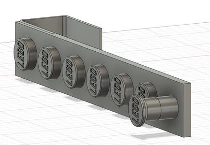 Lego Christmas Wreath Hook