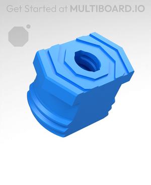 13 mm Big Thread, Flat Head, Small Thread Hole, Shank T-Bolt