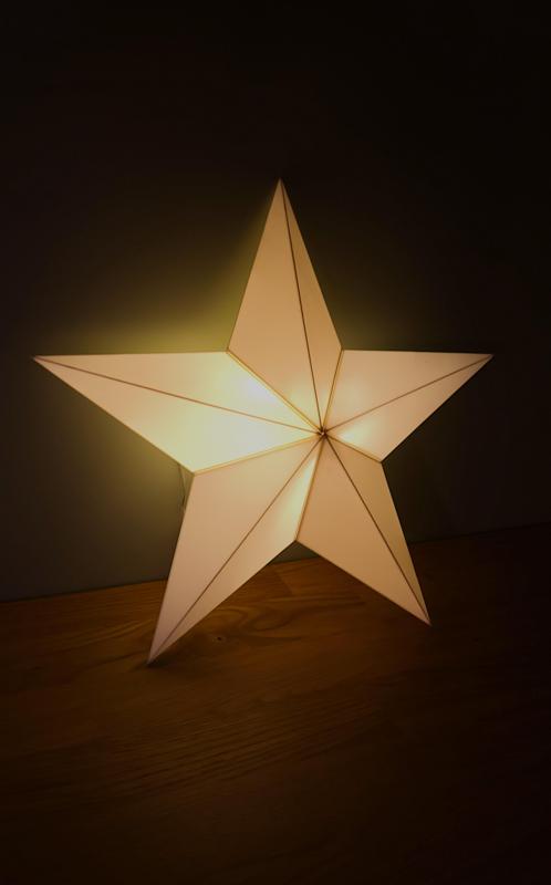 2D Christmas Star